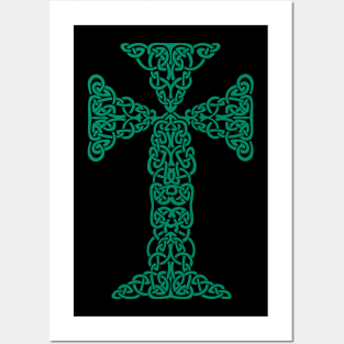 celtic  cross Posters and Art